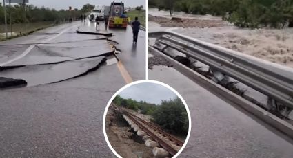 Lluvias provocan destrucción en el municipio de González; vías del tren quedaron inservibles | VIDEO