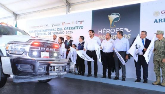 Dan banderazo de arranque al Operativo Especial de 'Verano Héroes Paisanos 2025' en Tamaulipas