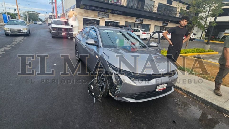 Accidente en Nuevo Laredo.