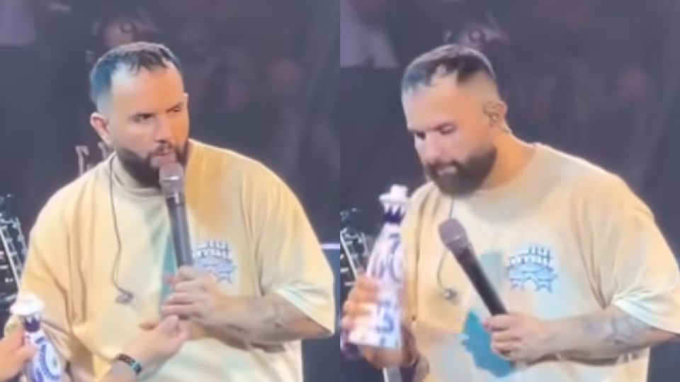 Carin León enciende las redes sociales por ser captado borracho durante concierto