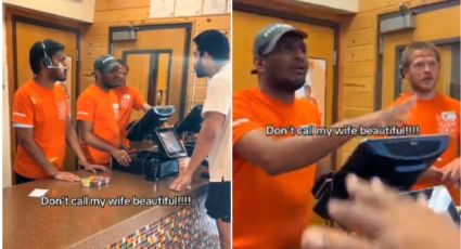 Cliente hace comentarios racistas a empleados de restaurante; esto le dijeron a su esposa | VIDEO