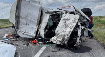 Jovencito no alcanzó a llegar a su destino; muere en terrible accidente en Carretera a Nuevo Laredo