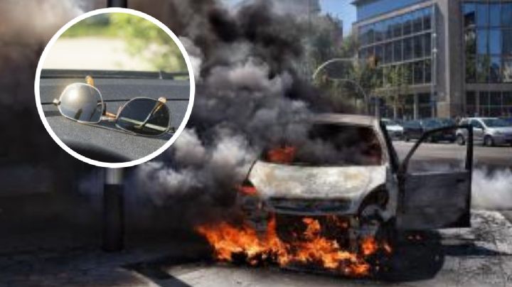 Ola de calor: evita dejar estos objetos al interior de tu coche; la consecuencia podría ser fatal