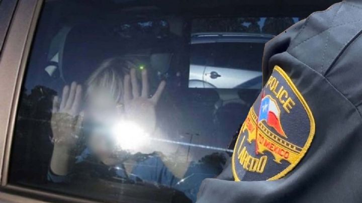 En Laredo, policía encuentra a dos niñitos sin abrigo y descalzos bajo la lluvia fría