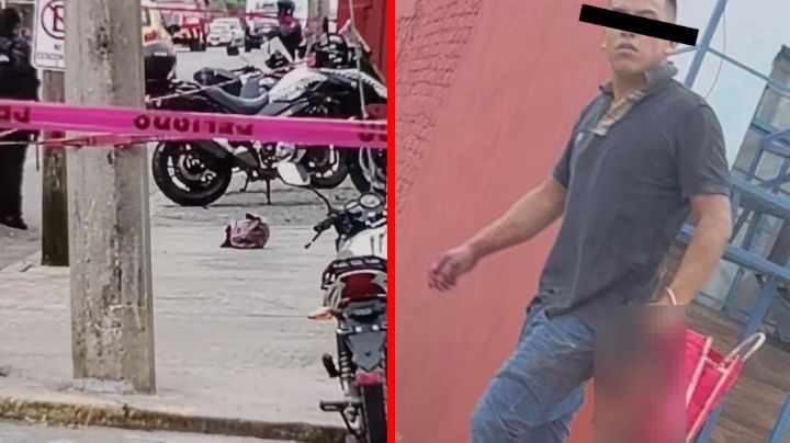 Horror en Veracruz: detienen a hombre que caminaba con una cabeza humana en una bolsa de mandado