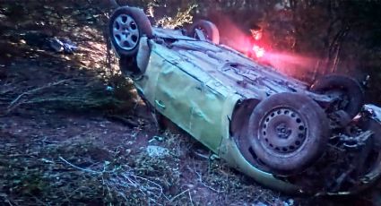 Ida a pescar de tres amigos se convierte en pesadilla: vuelcan y uno de ellos muere en la carretera