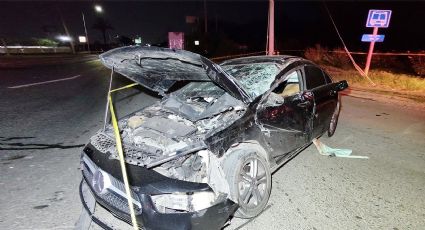 Nadie reclama el cuerpo del fallecido que chocó su Mercedes con un tráiler en la Carretera Nacional