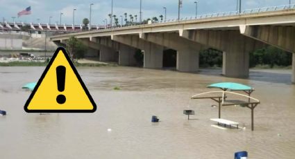 Alertan por creciente del río Bravo en los Dos Laredos; miércoles y jueves serán los días más riesgosos