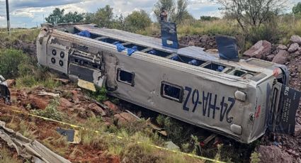 Volcadura de autobús causa la muerte de niña de 4 años; pasajeros iban de vacaciones