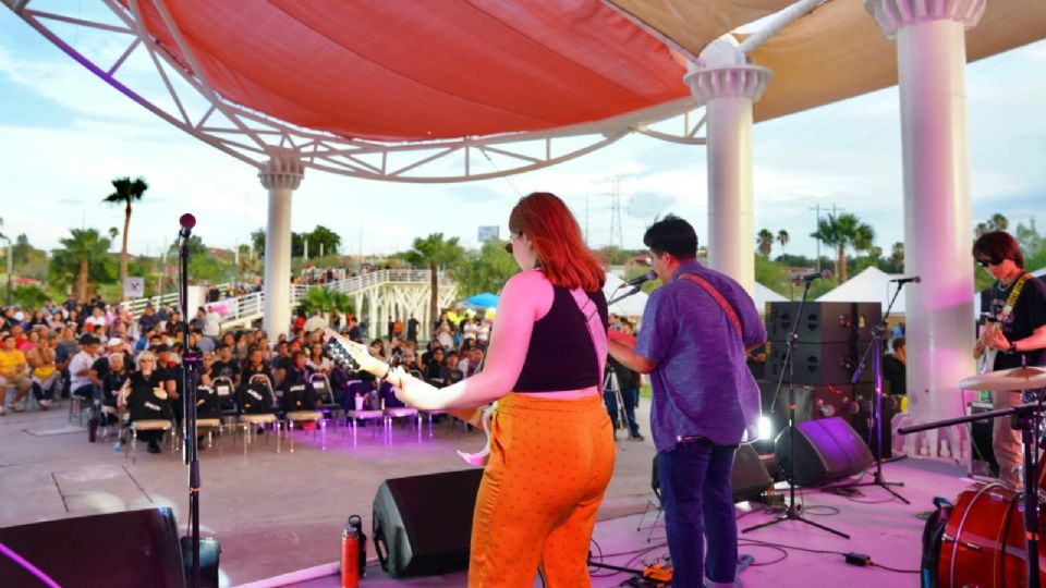 Cientos disfrutaron de 'Rockenado en el Laguito' con música de talento local
