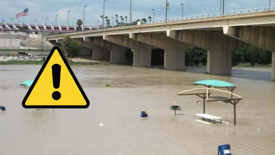 Alerta de creciente en el río Bravo