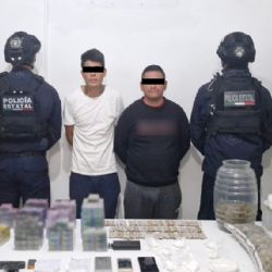 Poderoso golpe contra la delincuencia; decomisan armas de fuego y sustancias ilegales
