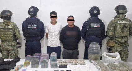 Poderoso golpe contra la delincuencia; decomisan armas de fuego y sustancias ilegales