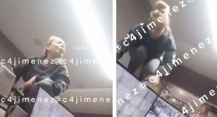 ‘Lady Peruana’: mujer agrede y escupe a una trabajadora mexicana | VIDEO