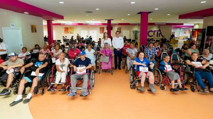 Entregan aparatos funcionales para mejorar la calidad de vida de personas discapacitadas