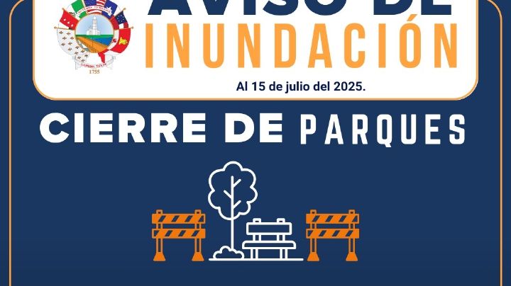 Cerrarán temporalmente accesos a estos parques en Laredo, por creciente del río Grande