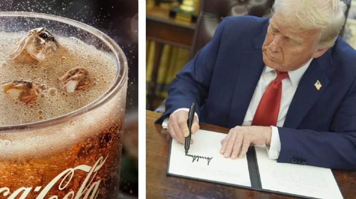 Trump ordena que la Coca-Cola en EU se endulce con azúcar de caña