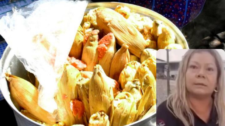 ‘Lady Tamales’: mujer amenaza con tirarle el puesto a vendedora de tamales | VIDEO