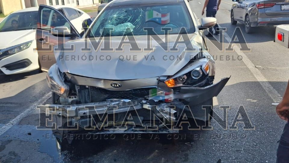 Accidente en Nuevo Laredo.