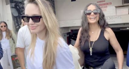 Salma Hayek se lleva a pasear a Angelina Jolie a Veracruz; se echa su 'lechero' y enamora a jarochos