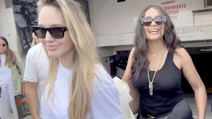 Salma Hayek se lleva a pasear a Angelina Jolie a Veracruz; se echa su 'lechero' y enamora a jarochos