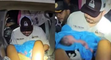 Alcalde de González, Tamaulipas, ayuda a mujer a dar a luz; estaba atrapada en la tormenta | VIDEO