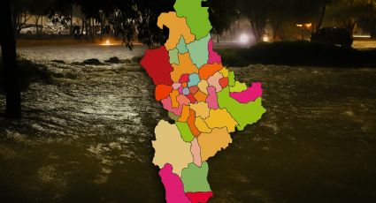 'Barry' revive 'pesadilla' de lluvias en Nuevo León; calles inundadas y tráfico paralizado