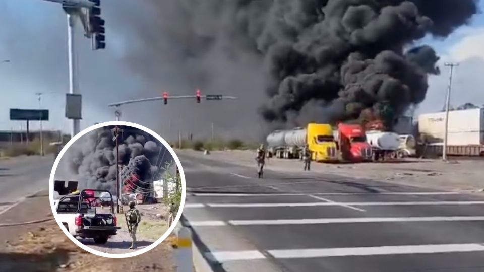 Una pipa y un tráiler protagonizaron un fuerte choque