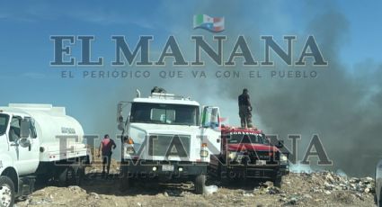 Megaincendio en los terrenos de SETASA; toneladas de basura terminan en llamas