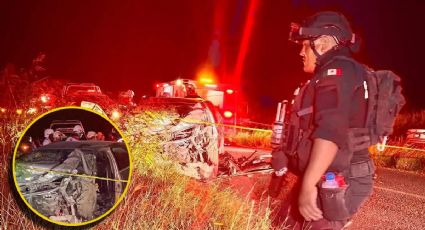 Brutal accidente en carretera de Tamaulipas deja dos muertos, entre ellos un menor de edad