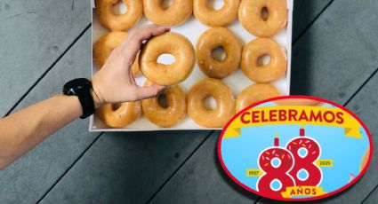 Krispy Kreme celebra 88 años con increíble promoción en sus donas; así puedes aprovecharla