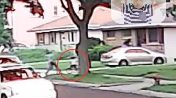 Padre se esconde mientras secuestran a su hijo de 7 años; lo critican por acto cobarde | VIDEO