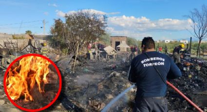 Voraz incendio deja destrucción total y animales muertos; un perrito resultó herido