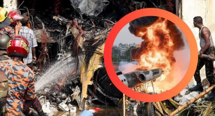 Avión militar se desploma sobre escuela; hay 16 muertos y decenas de heridos | VIDEO