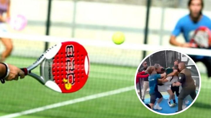 Dueño de clubes de pádel propina golpiza a cliente; guaruras participaron en la riña | VIDEO
