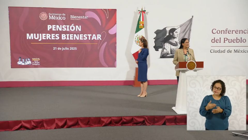 Invitó a todas las mujeres que cumplan con la edad y los requisitos a no dejar pasar esta oportunidad y realizar el trámite de la Pensión Bienestar dentro de las fechas indicadas