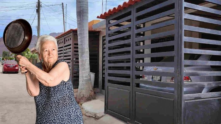 Si no cabe mi automóvil en la cochera, ¿puedo extender mi portón hasta la banqueta?