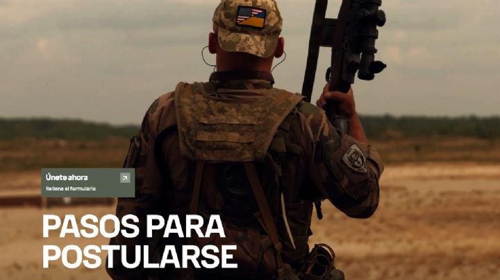 Ucrania invita a ser parte de su ejército a quienes sepan español; pagan hasta 90 mil pesos al mes