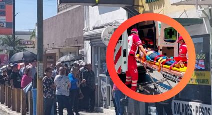 Abuelita muere tras salir del Banco Bienestar; habría sido atropellada por un camión urbano