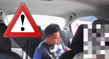 Hombre finge ser pasajero para asaltar a conductor de Uber y todo quedó grabado en VIDEO