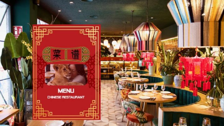 Restaurante de comida china ofrece 'abrazos de león'; vienen incluidos con el té vespertino