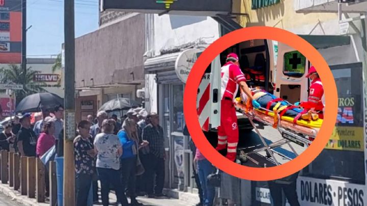 Abuelita muere tras salir del Banco Bienestar; habría sido atropellada por un camión urbano