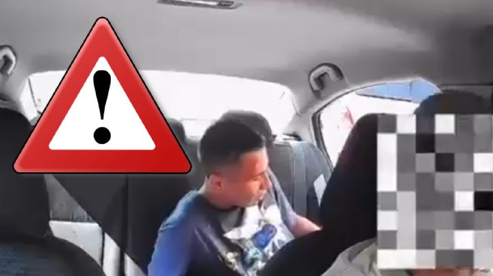 Hombre finge ser pasajero para asaltar a conductor de Uber y todo quedó grabado en VIDEO