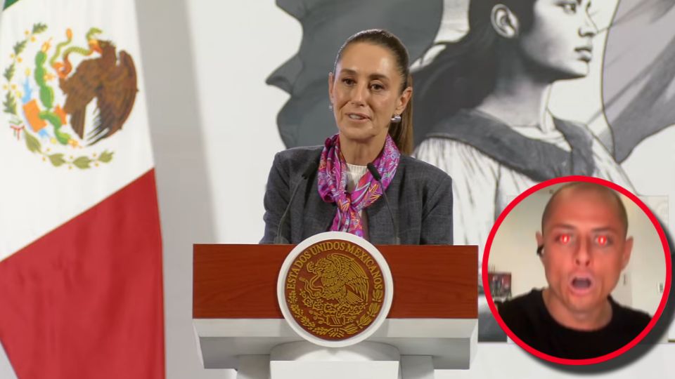 La presidenta insistió en que su intención no es polemizar con el delantero de Chivas, a quien reconoció por haber representado a México en el deporte
