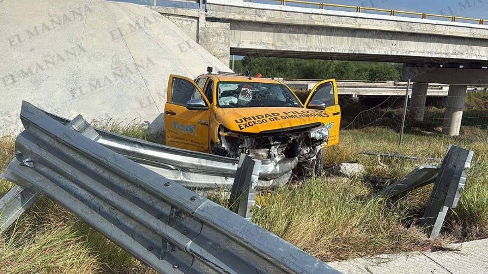 El hombre habría perdido el control para luego impactarse