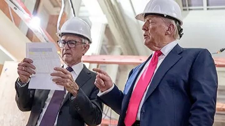 Donald Trump discute en público con Jerome Powell al insinuarle irregularidades administrativas