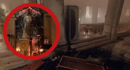 Se quema emblemática iglesia en Francia; fue blanco de un ataque religioso