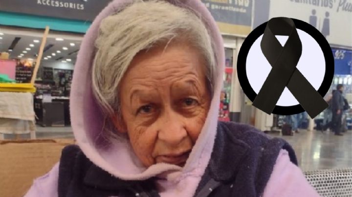 Muere doña Mary, la abuelita que esperó a sus hijos por 3 años en una central camionera
