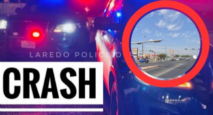Brutal choque paraliza el tráfico en Laredo; esta es la zona afectada