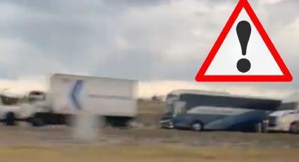 Reportan largas filas en autopista a Nuevo Laredo; esto se sabe | VIDEO